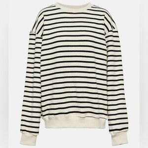 The Frankie Shop xs/s striped sweatshirt
